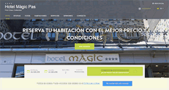 Desktop Screenshot of hotelmagicpas.com